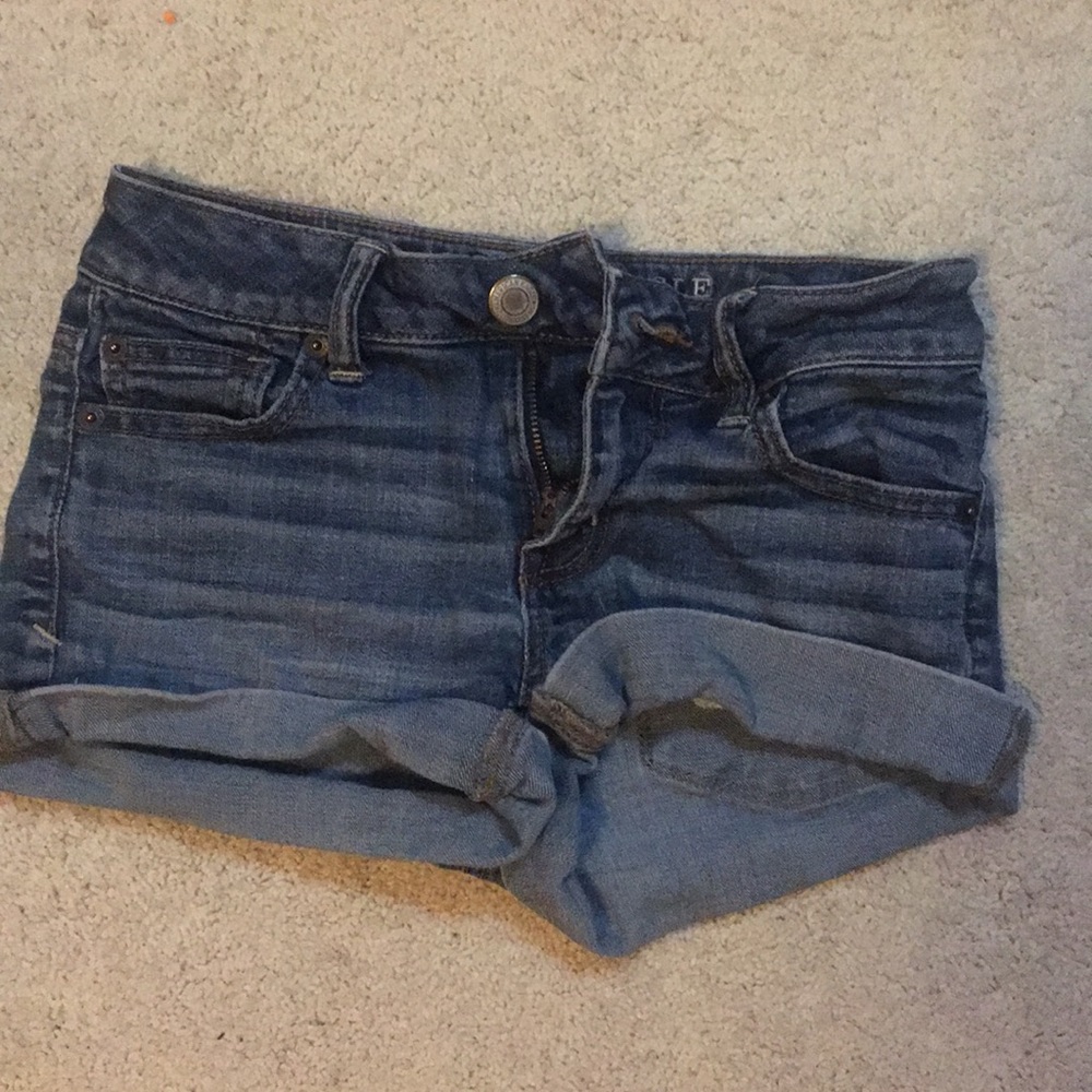 American eagle jean shorts